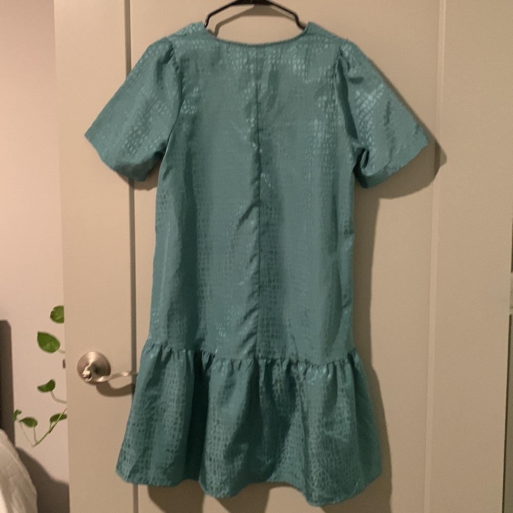 Turquoise Spring Dress - Picture 2 of 3